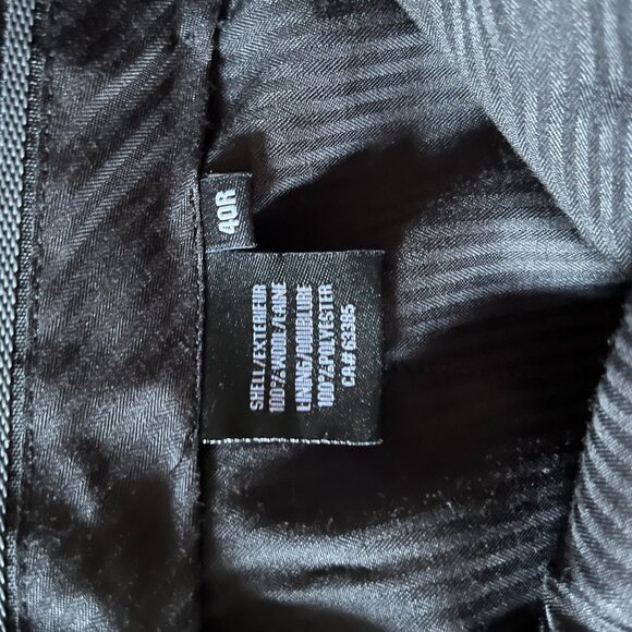 Fariani Platinum Black Dress Jacket and Pants Size 40 R - Picture 4 of 7